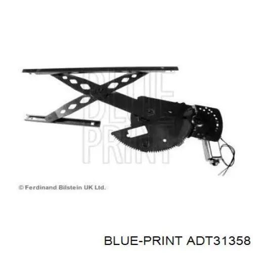 Механизм стеклоподъемника двери передней левой ADT31358 Blue Print