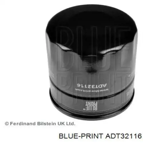 Filtro de aceite ADT32116 Blue Print