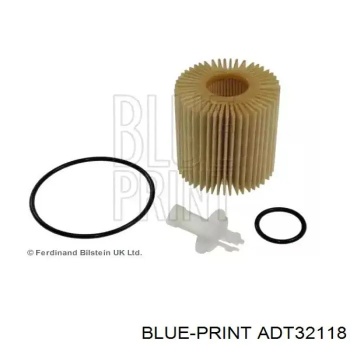 Filtro de aceite ADT32118 Blue Print