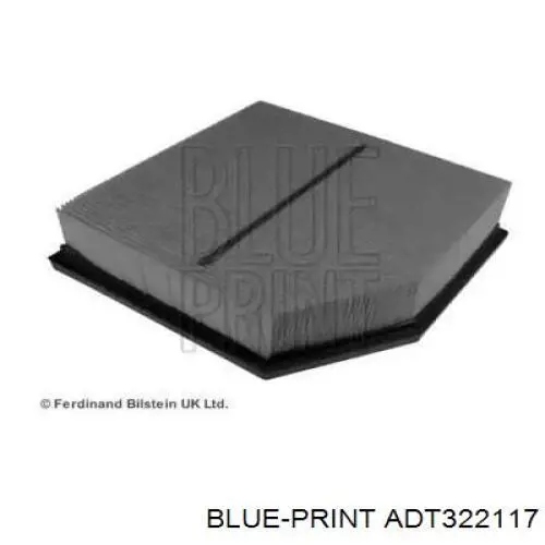 ADT322117 Blue Print Воздушный фильтр двигателя