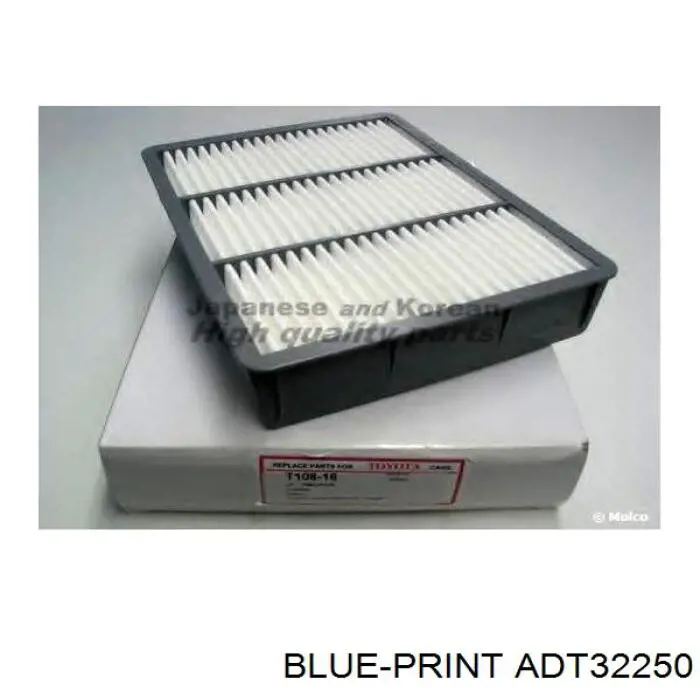 Воздушный фильтр ADT32250 Blue Print