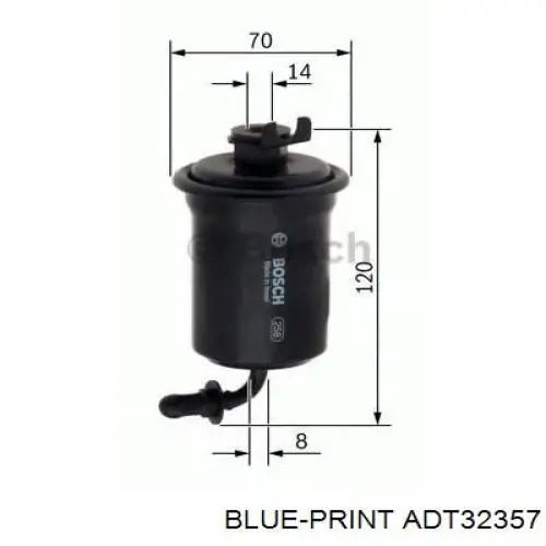 Фильтр тонкой очистки топлива Brother Star XDF005 цена, от 8.43 USD