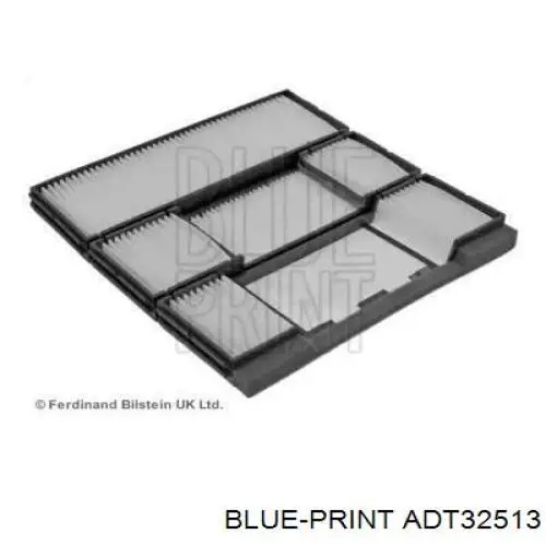 Фильтр салона ADT32513 Blue Print