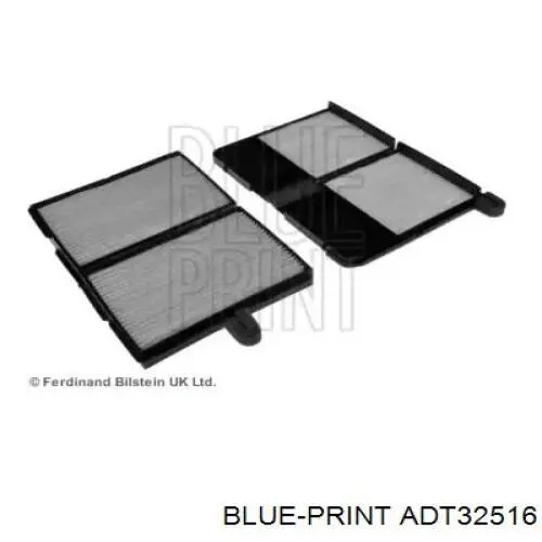 Фильтр салона ADT32516 Blue Print