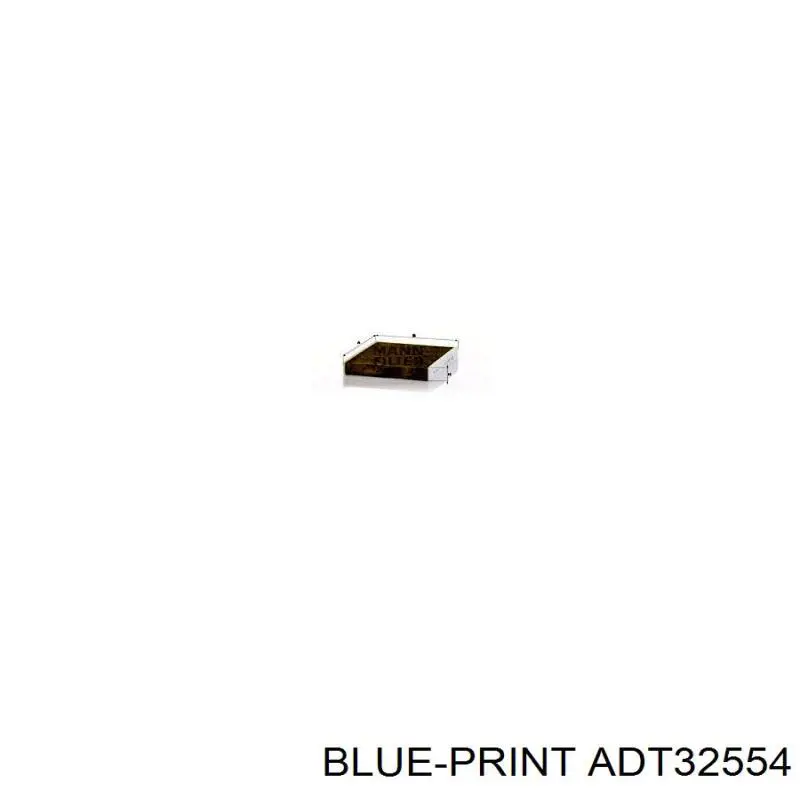 Купить ADT32554 Blue Print Фильтр салона угольный
