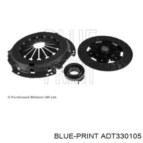 Kit de embrague (3 partes) ADT330105 Blue Print