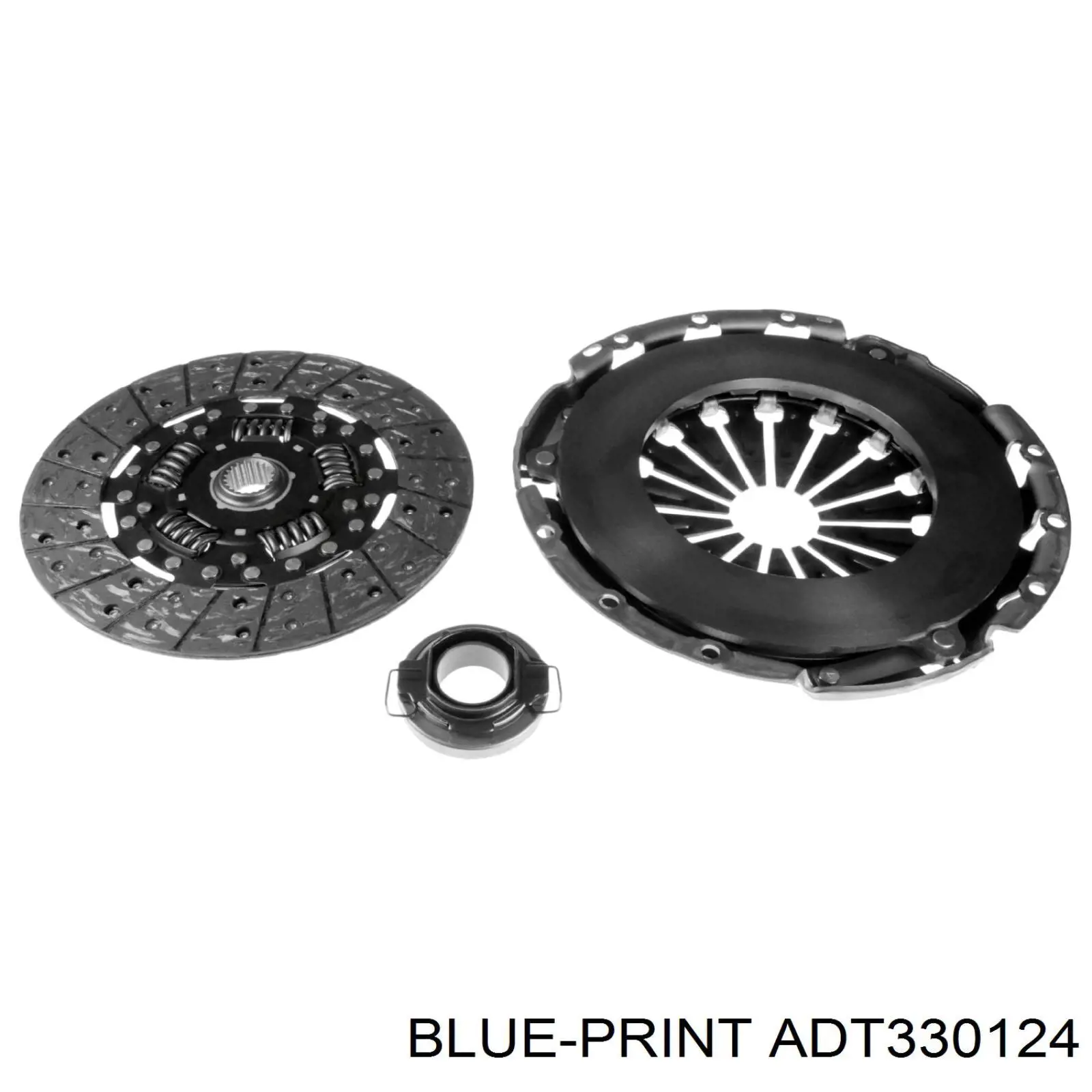 Купить ADT330124 Blue Print Комплект сцепления (диск, корзина, подшипник)