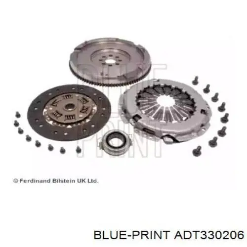 Комплект сцепления (3 части) Blue Print ADT330206 цена, от 295.05 USD