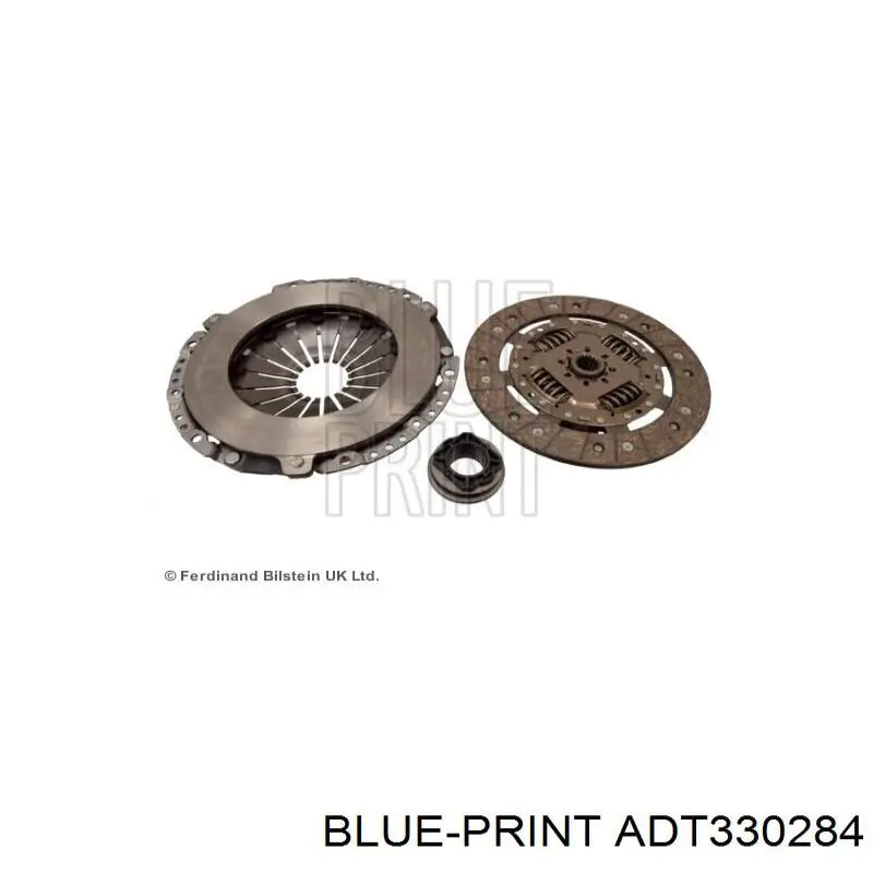 Купить ADT330284 Blue Print Комплект сцепления (диск, корзина, подшипник)
