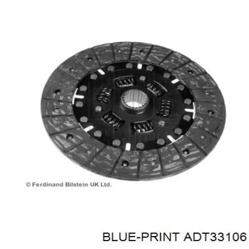 Диск сцепления ADT33106 Blue Print