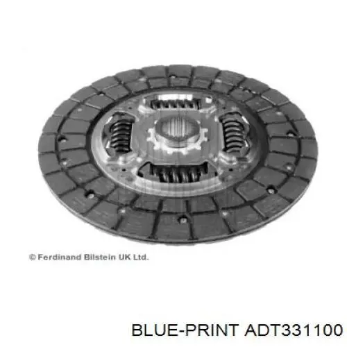 Диск сцепления ADT331100 Blue Print