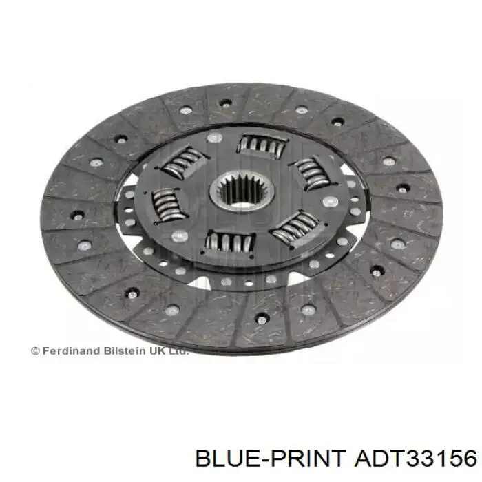 Диск сцепления Blue Print ADT33156