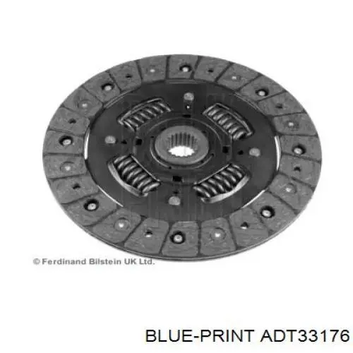 Disco de embrague ADT33176 Blue Print