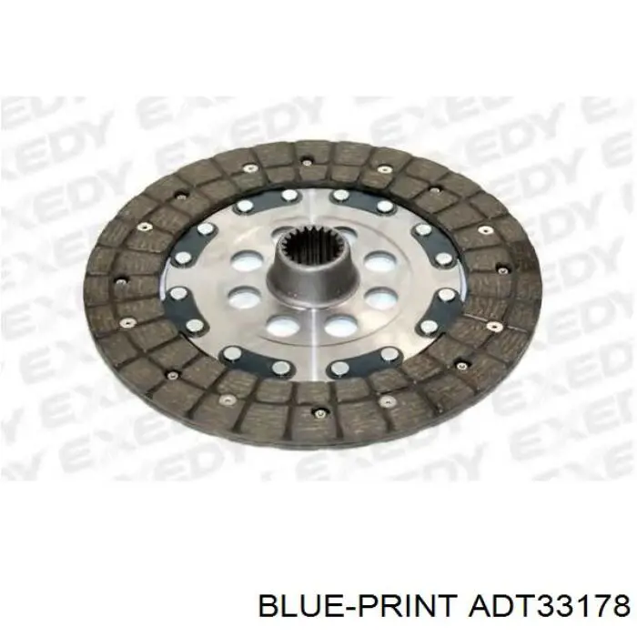 Диск сцепления Blue Print ADT33178 цена, от 48.29 USD