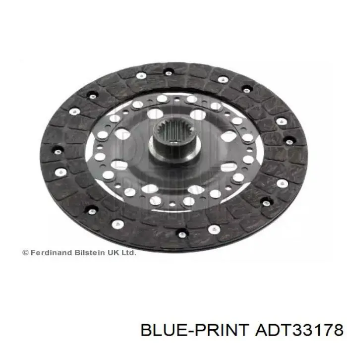 ADT33178 Blue Print диск сцепления