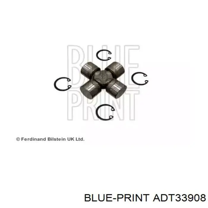 Купить ADT33908 Blue Print Крестовина карданного вала заднего