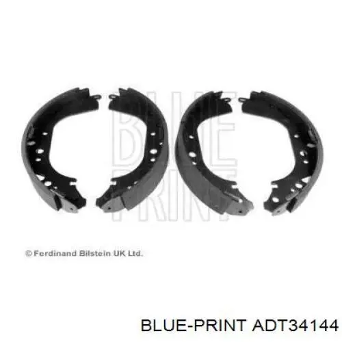 Задние барабанные колодки ADT34144 Blue Print