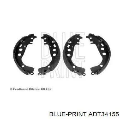 Барабанные колодки Blue Print ADT34155