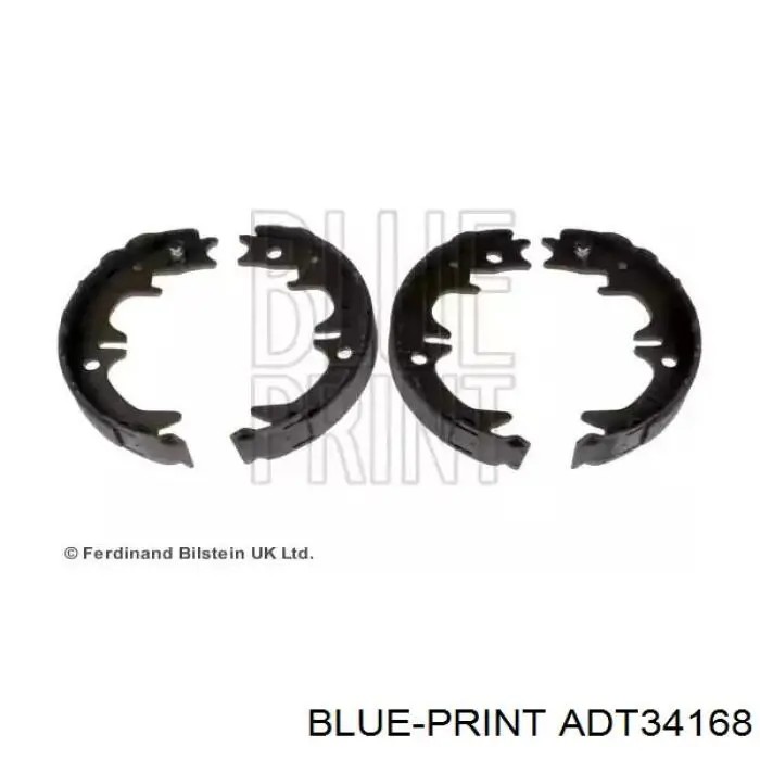 Колодки ручника ADT34168 Blue Print