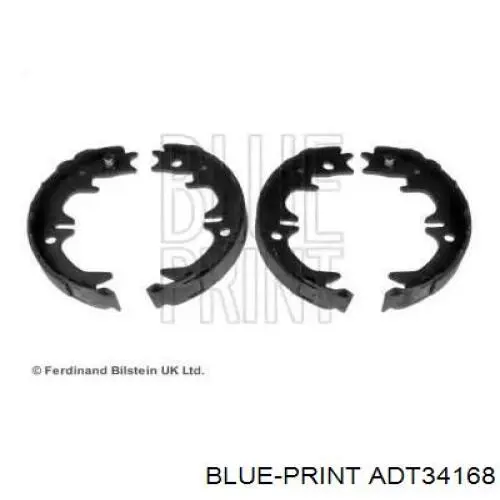Sapatas do freio de estacionamento Q0920237 Q-fix
