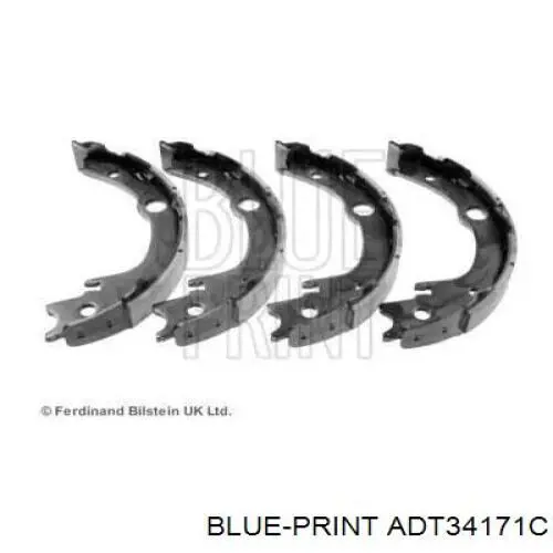 Колодки ручника ADT34171C Blue Print