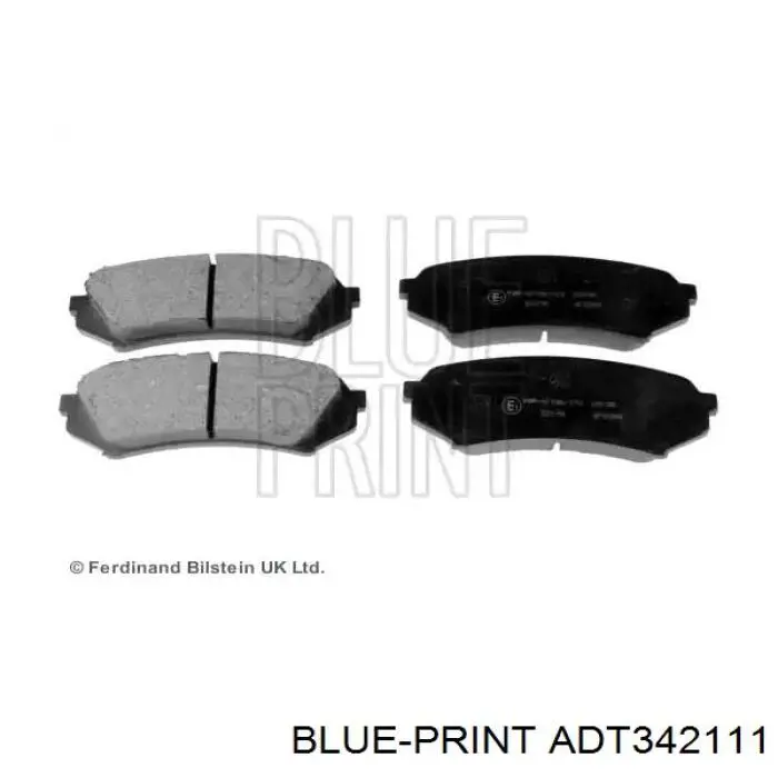 Колодки тормозные задние дисковые на Lexus LX  470 