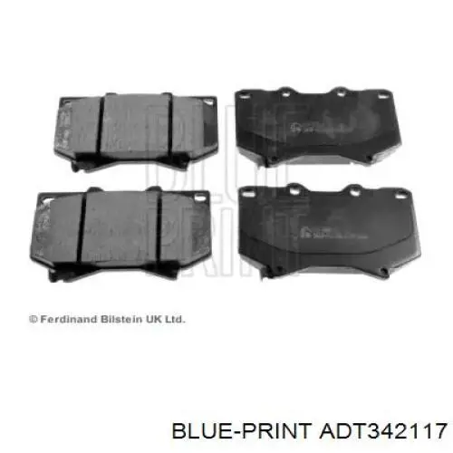 Тормозные колодки CTR CKT30