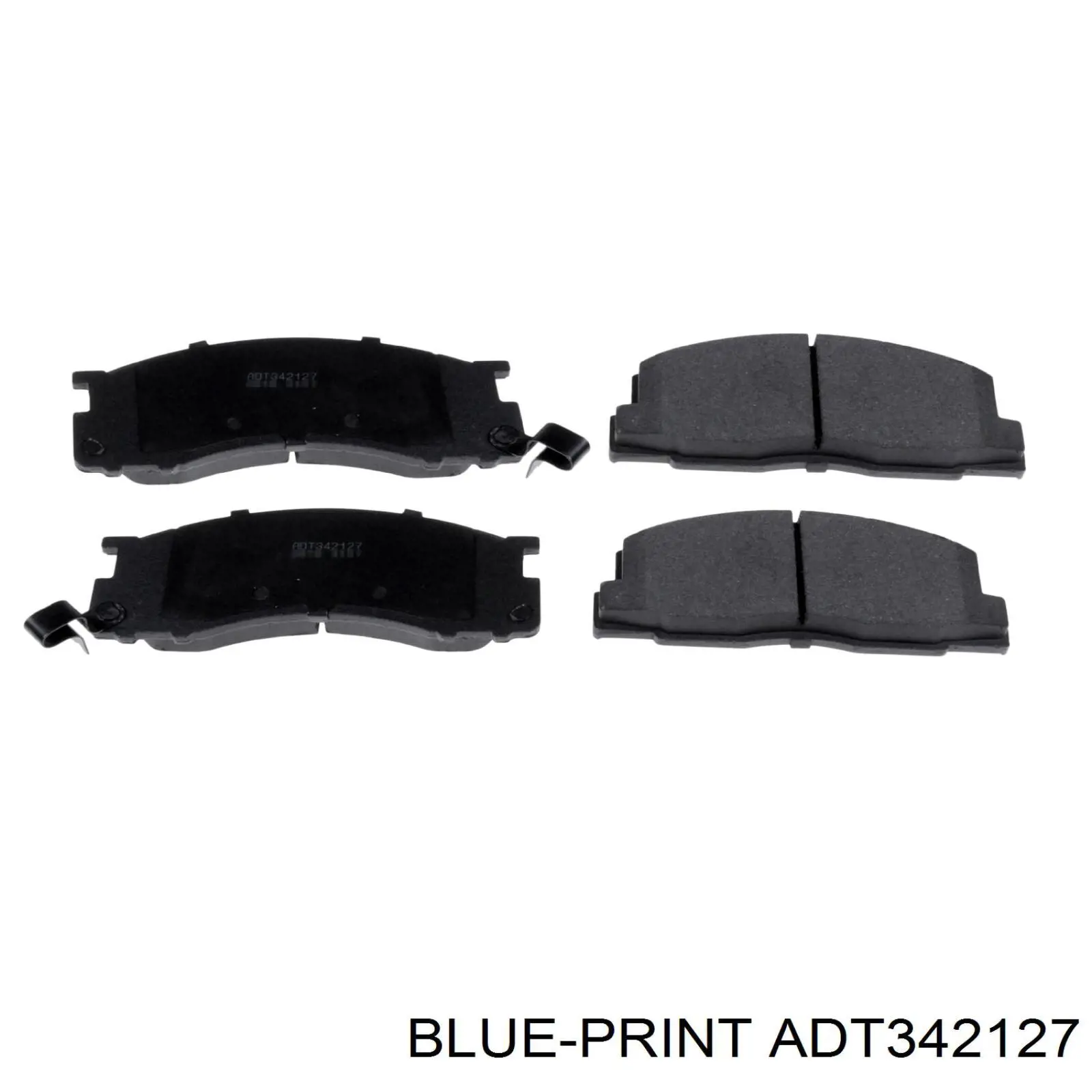 ADT342127 Blue Print передние тормозные колодки
