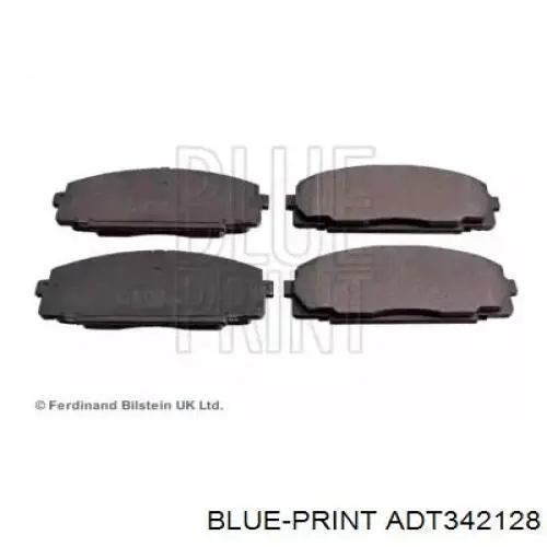 Передние тормозные колодки ADT342128 Blue Print