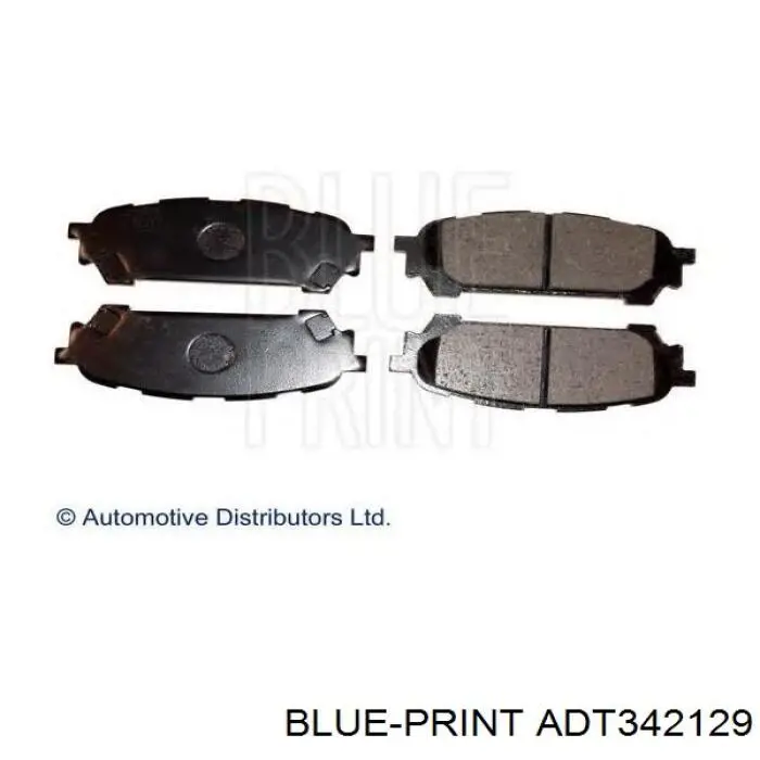 ADT342129 Blue Print Колодки тормозные дисковые комплект