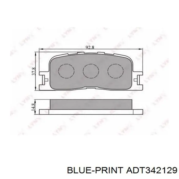 Колодки дисковые  Hi-q SP2038 цена, от 15.91 USD