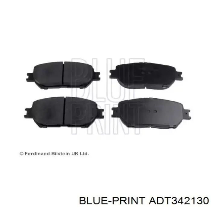 Передние тормозные колодки ADT342130 Blue Print