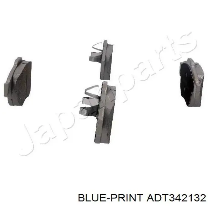 Тормозные колодки Denckermann B110958