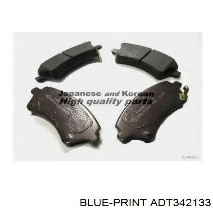 Тормозные колодки Blue Print ADT342133