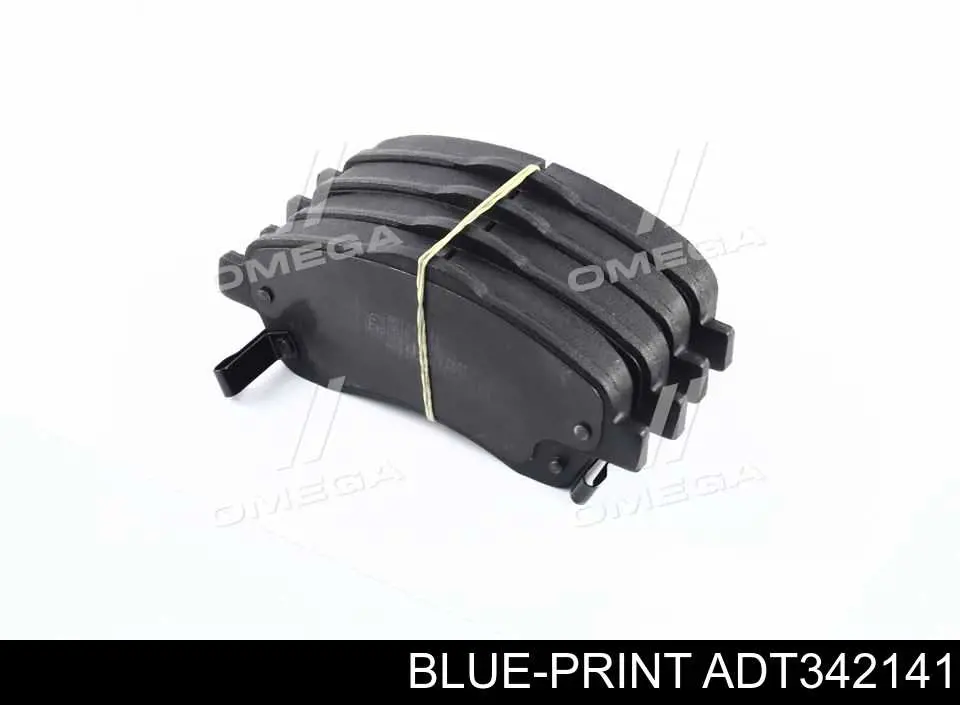 Колодки тормозные передние дисковые Blue Print ADT342141