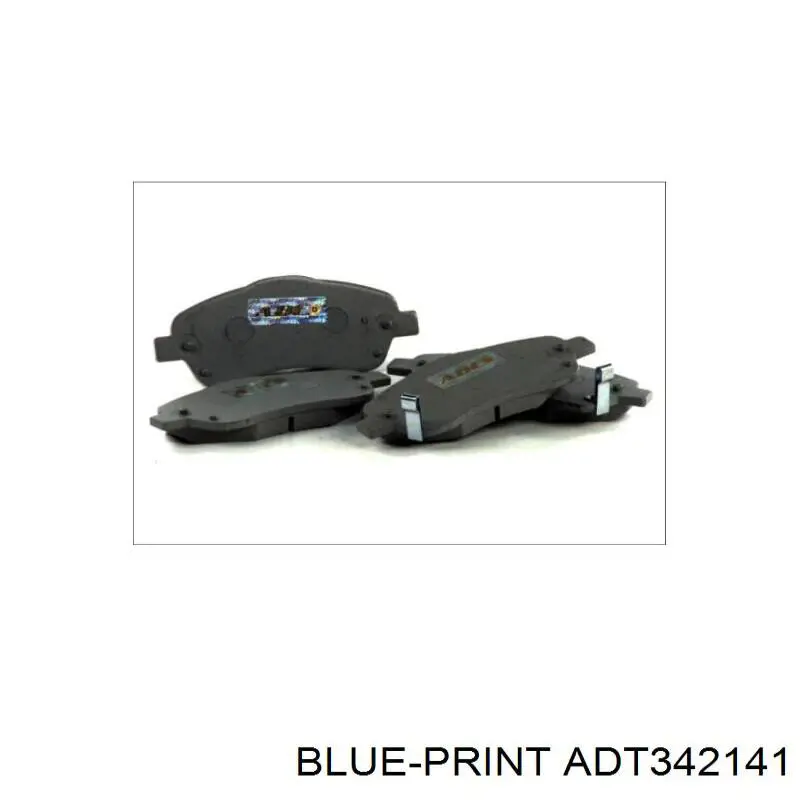 Купить ADT342141 Blue Print Колодки тормозные