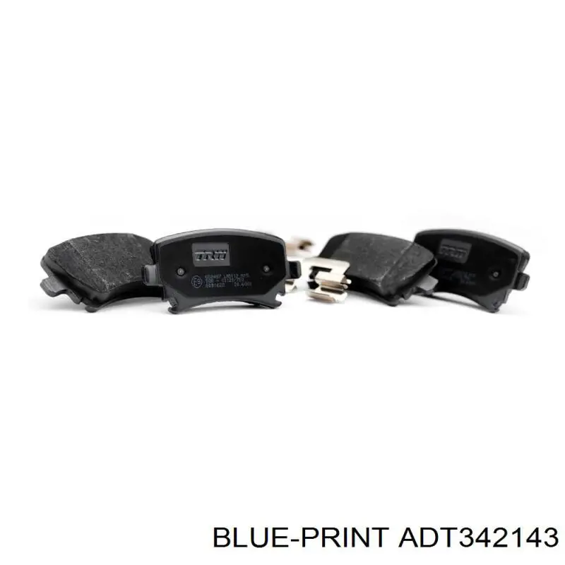 Купить ADT342143 Blue Print Колодки тормозные
