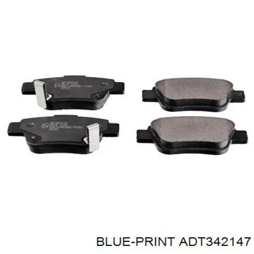 Колодки дисковые  Blue Print ADT342147 цена, от 17.62 USD
