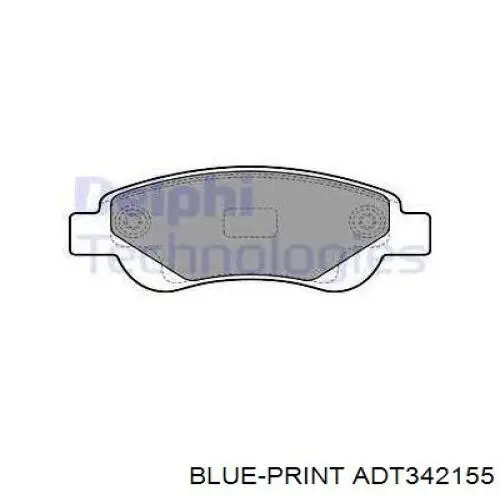 Передние тормозные колодки ADT342155 Blue Print