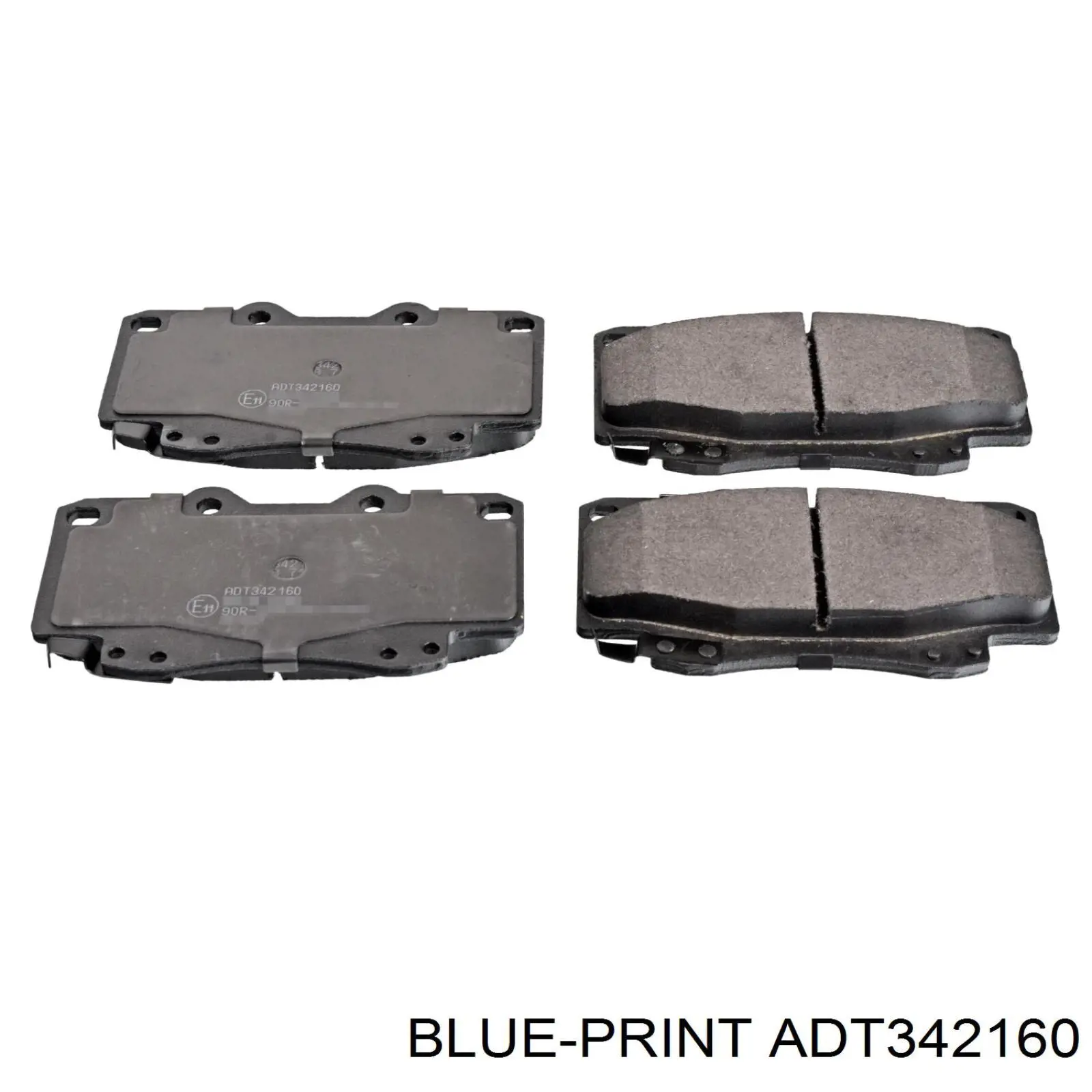 Передние тормозные колодки 986494497 Bosch