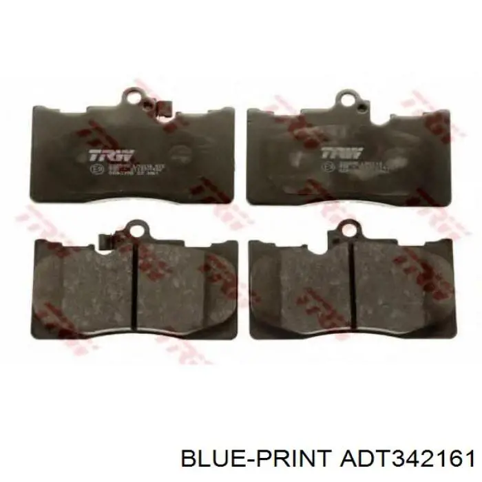 Купить ADT342161 Blue Print Колодки тормозные
