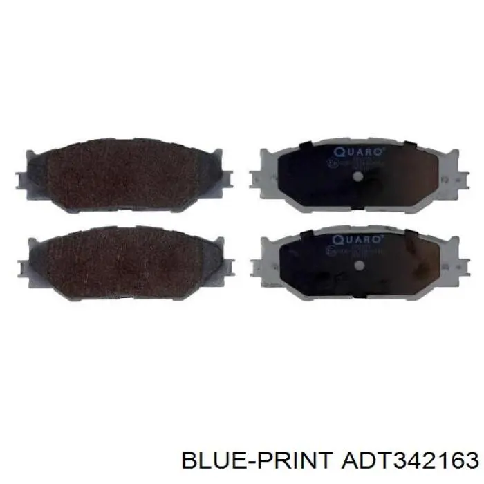 Колодки Blue Print ADT342163 цена, от 33.47 USD