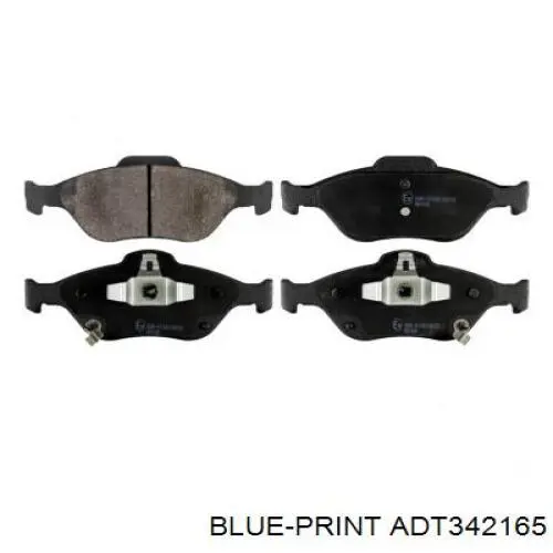 Купить ADT342165 Blue Print Колодки тормозные