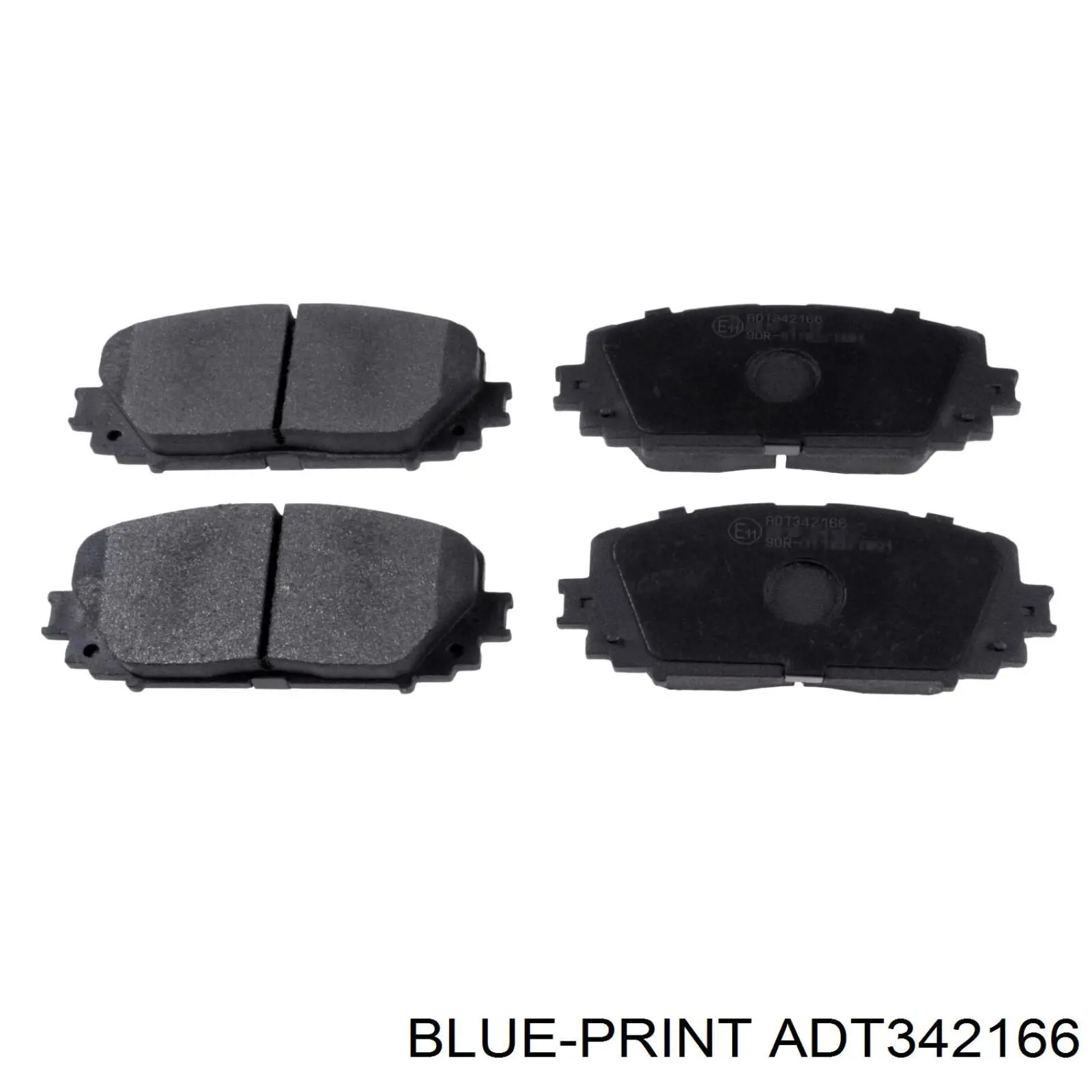 Колодки Blue Print ADT342166 цена, от 19.63 USD