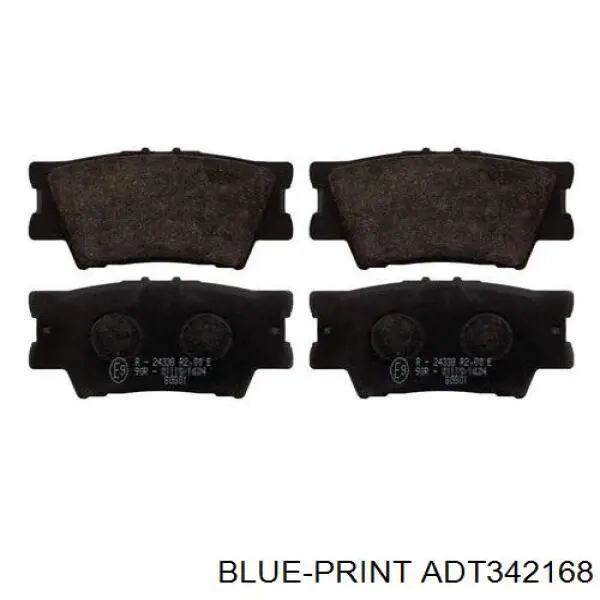 Колодки дисковые  Blue Print ADT342168 цена, от 19.73 USD