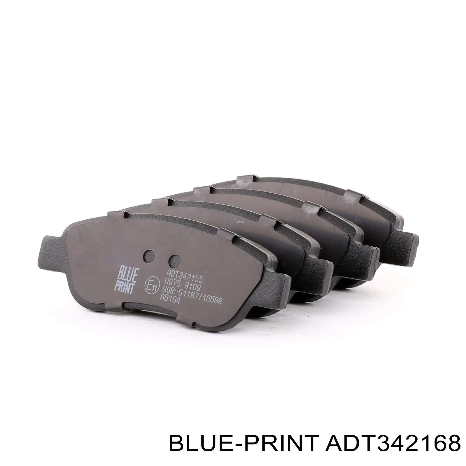Задние тормозные колодки ADT342168 Blue Print