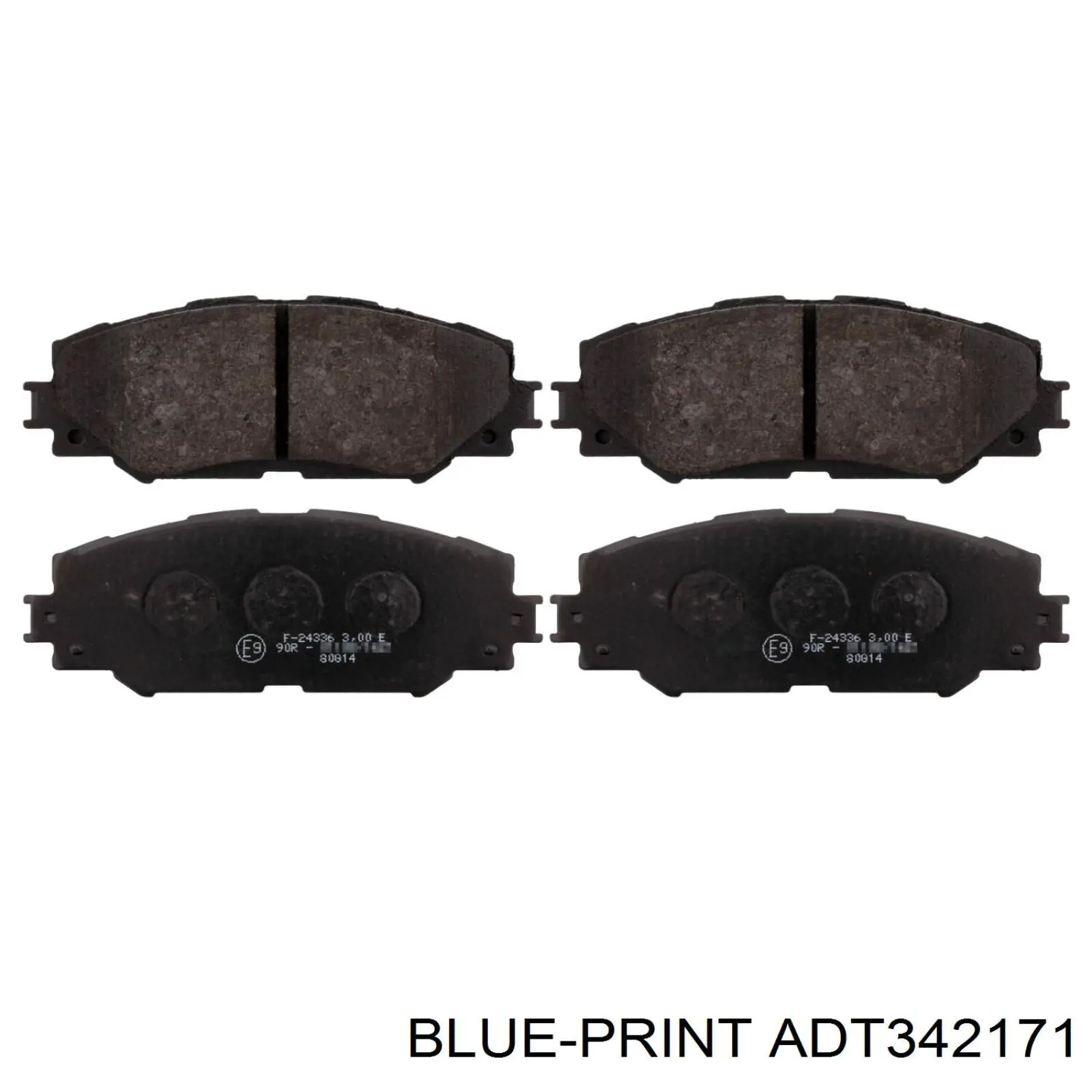 Колодки Blue Print ADT342171 цена, от 21.09 USD