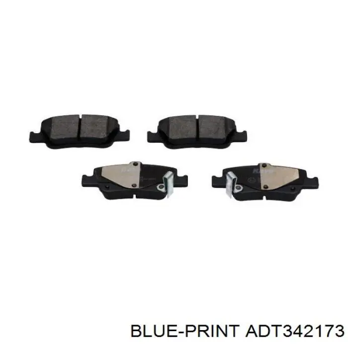 Колодки дисковые  Blue Print ADT342173 цена, от 22.05 USD