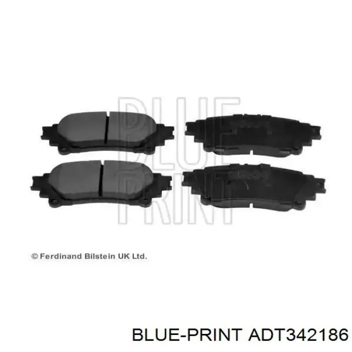 161391 Power Stop Колодки тормозные дисковые комплект