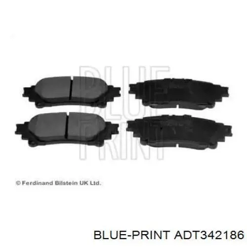Купить B111390 Denckermann Колодки тормозные задние, дисковые